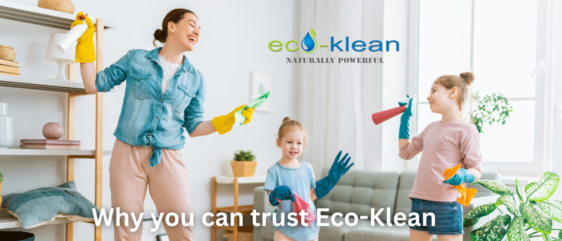 Why you can trust Eco-Klean?